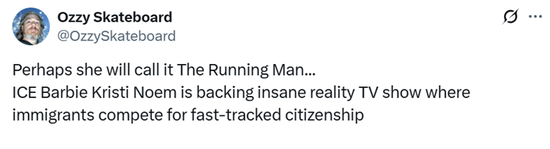 再引争议!美国土安全部长被爆支持为“移民竞争美公民身份”推出真人秀,美官员回应