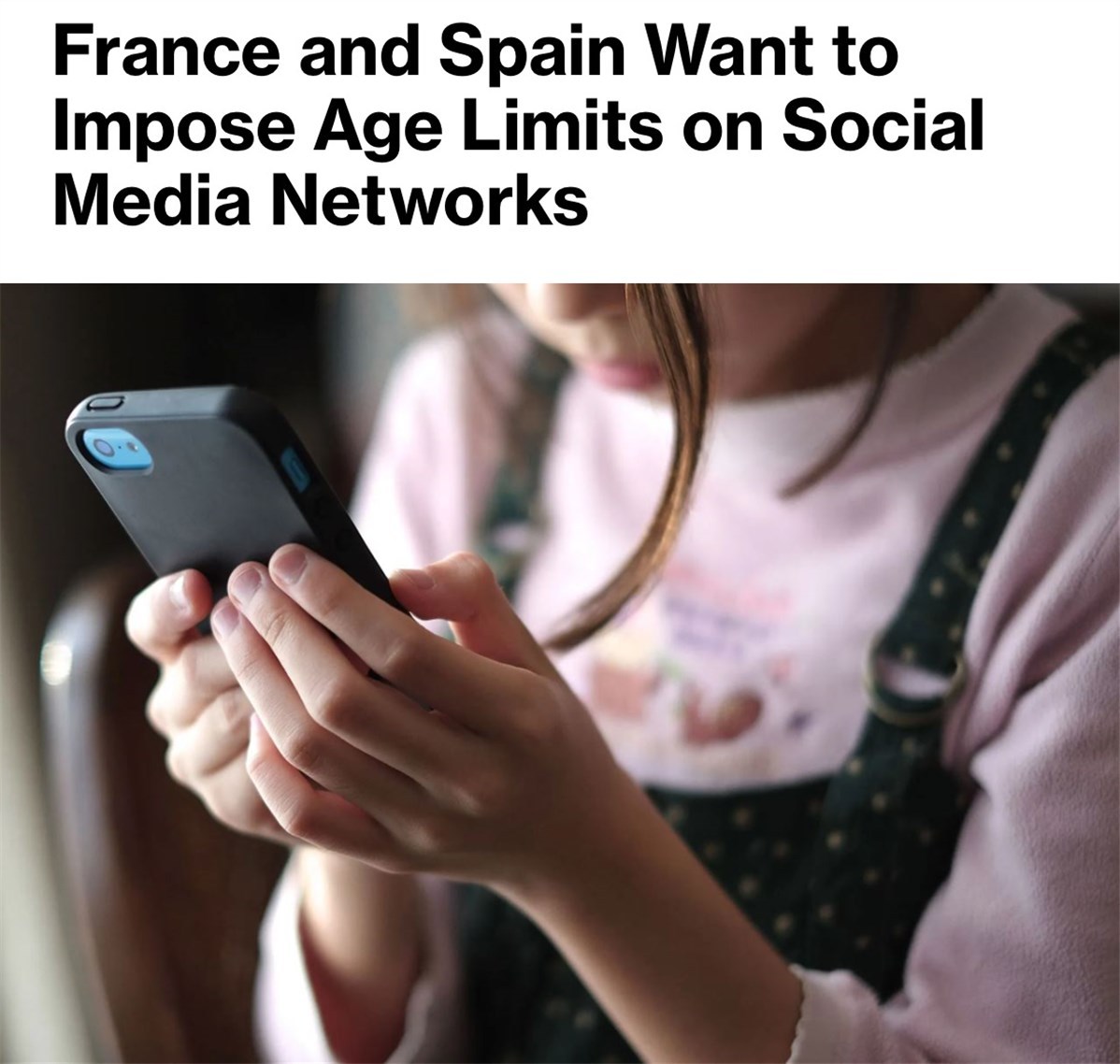 强制验证!欧洲多国要为社交媒体设置年龄门槛
