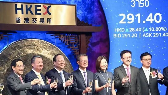 宁德时代,成功在香港上市,H股价格超过A股,市值1.4万亿,今年全球最大IPO!
