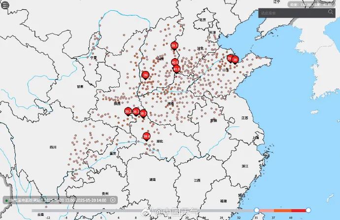 北方多地地表温度超70℃！破同期纪录