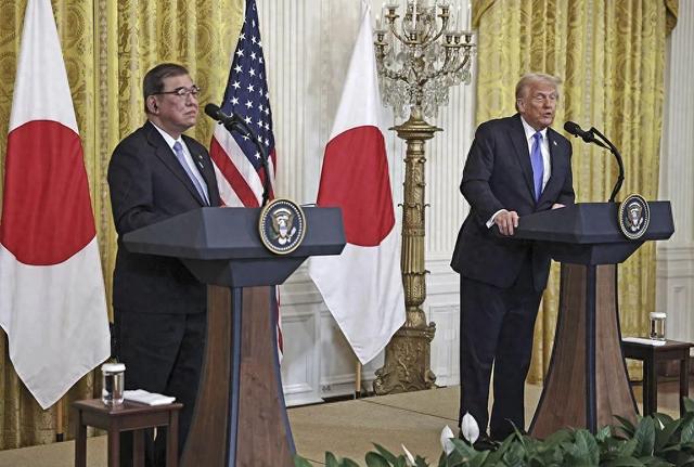 日媒爆：特朗普与石破茂通话时“推销”美国战斗机，试探日方购买意向