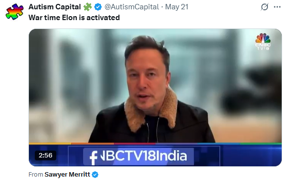 “战时模式”回归！马斯克誓言“高度专注”：要回到每天 24 小时都在工作，睡在会议室/服务器/工厂房间里了