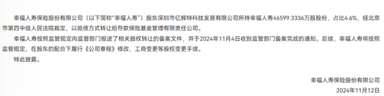 副总跳级任董事长再添一例！何六艺拟掌舵，幸福人寿遗留问题挑战重重