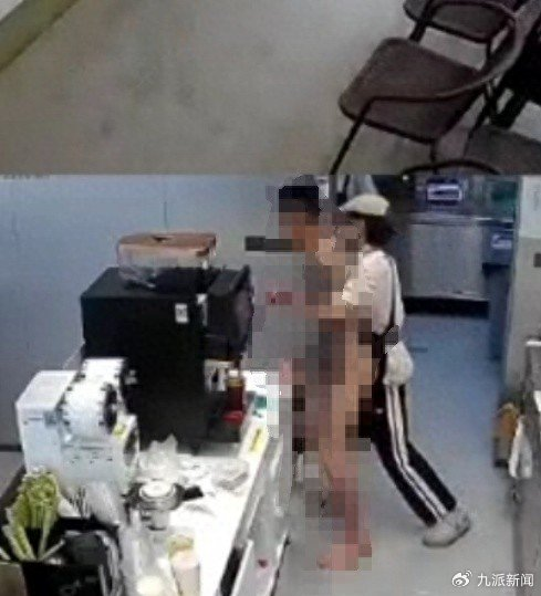 裸男持刀闯入奶茶店，古茗回应：被店员合力制服，无人受伤