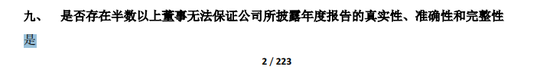 惊爆！上市公司承认年报不“保真”......