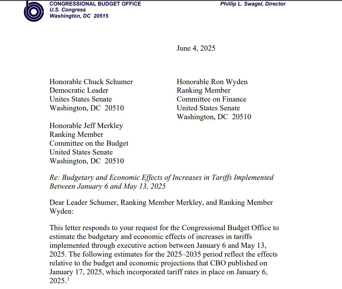 美国会预算办公室：特朗普关税将令经济萎缩、通胀升高