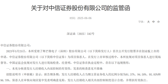 一个月内6位保代被罚，中信证券怎么了？
