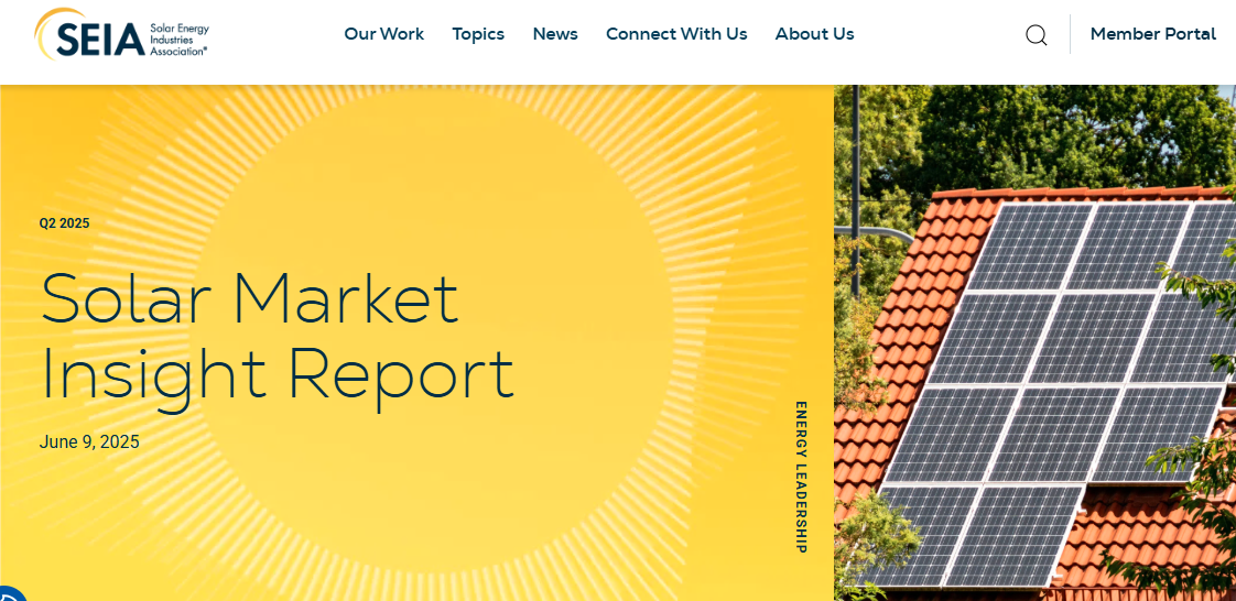 SEIA：随着华盛顿优先事项转变 美国光伏行业增长将放缓