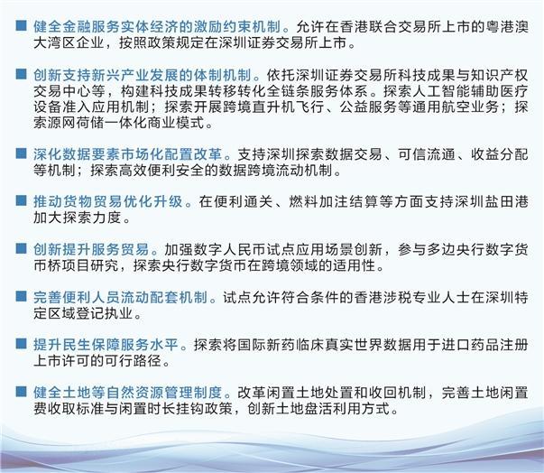 “尖兵”再探路 深圳综合改革试点迎来重磅政策
