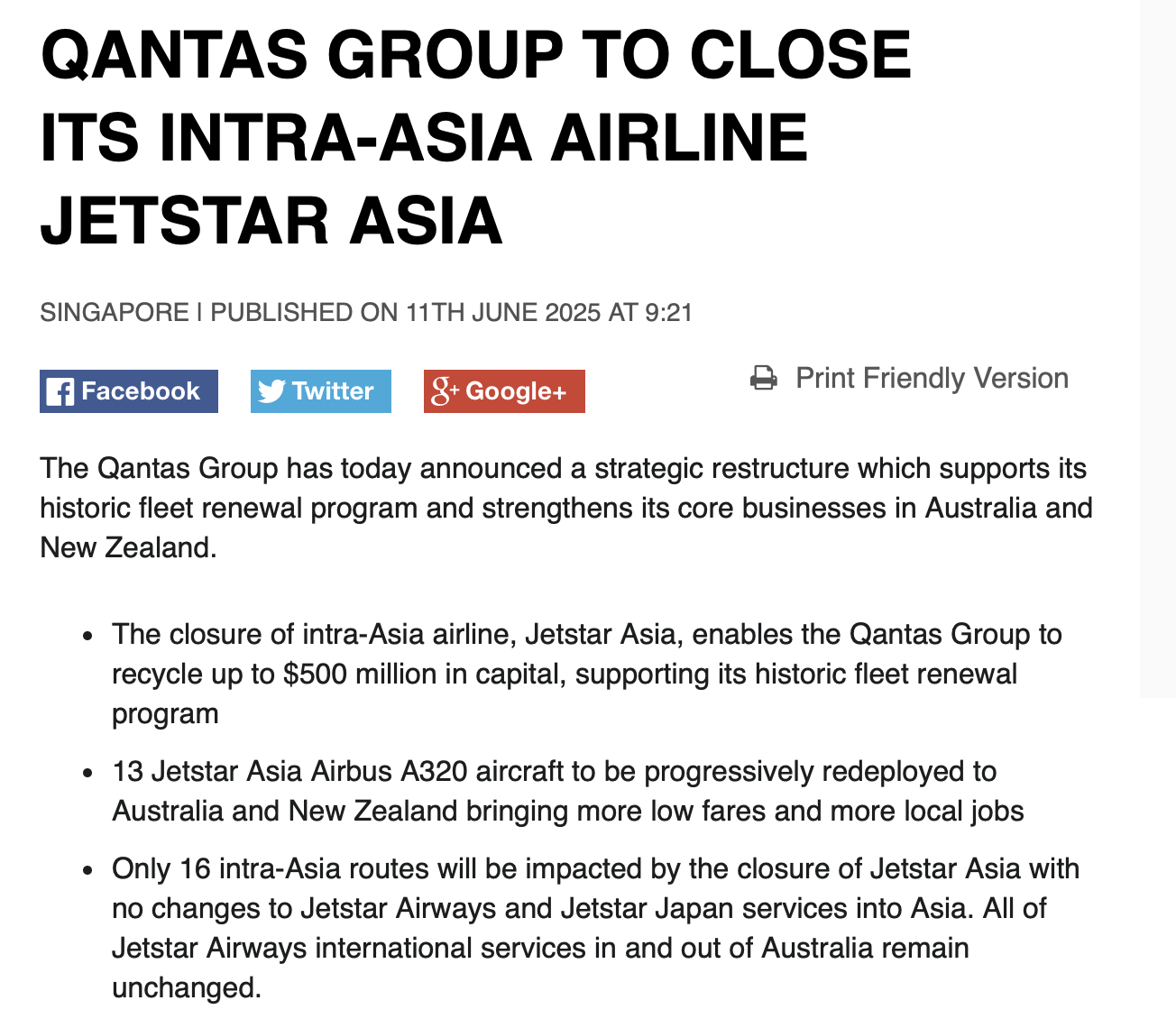 捷星亚洲航空停运！中外低成本航空为何冰火两重天