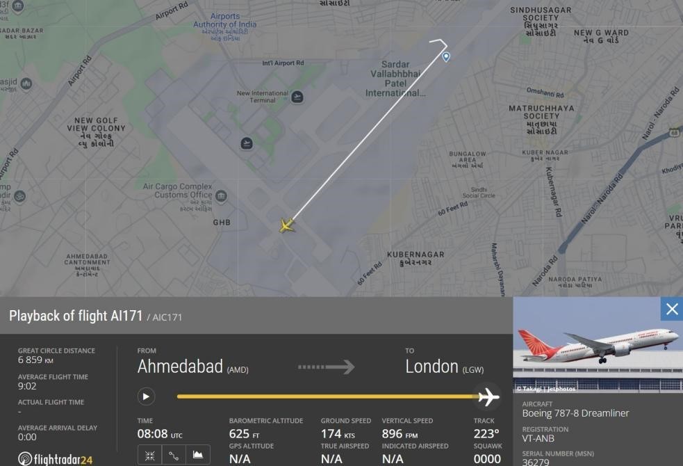 一文梳理！印度一飞往英国客机起飞时坠毁，至少导致133人死亡，乘客无中国公民