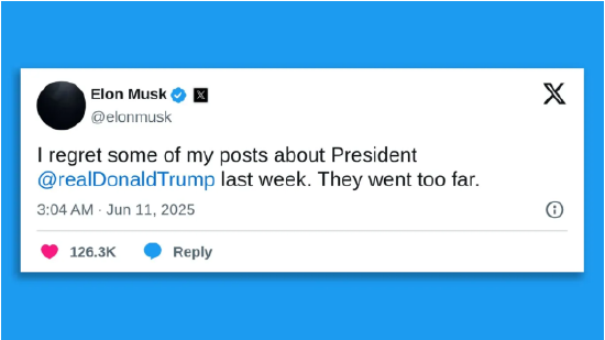 硅谷观察：马斯克服软低头认错了，全球首富还是拗不过美国总统