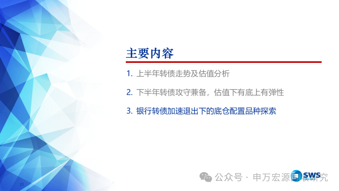 申万宏源固收中期策略 | 攻守兼备的提振期——2025下半年可转债市场展望
