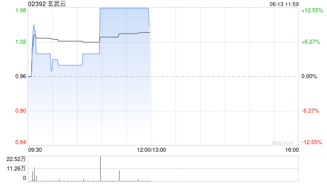 玄武云午前涨超12% 公司月内连续回购股份