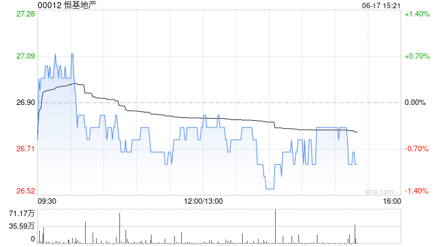 花旗:恒基地产中环新海滨预租胜预期 料全年派息稳定 目标价25.6港元