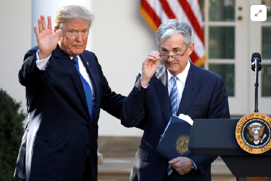 特朗普再次炮轰鲍威尔 ：“我能任命自己当美联储主席吗？”