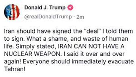 一周外盘头条|特朗普会军事打击伊朗吗？霍尔木兹海峡如何影响全球？美联储再次按兵不动 稳定币市值创新高