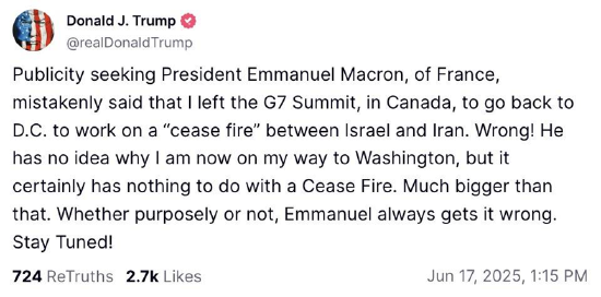 一周外盘头条|特朗普会军事打击伊朗吗？霍尔木兹海峡如何影响全球？美联储再次按兵不动 稳定币市值创新高