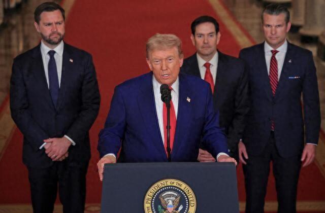 特朗普宣称胜利,但白宫内部被曝担忧美国重新卷入中东战争