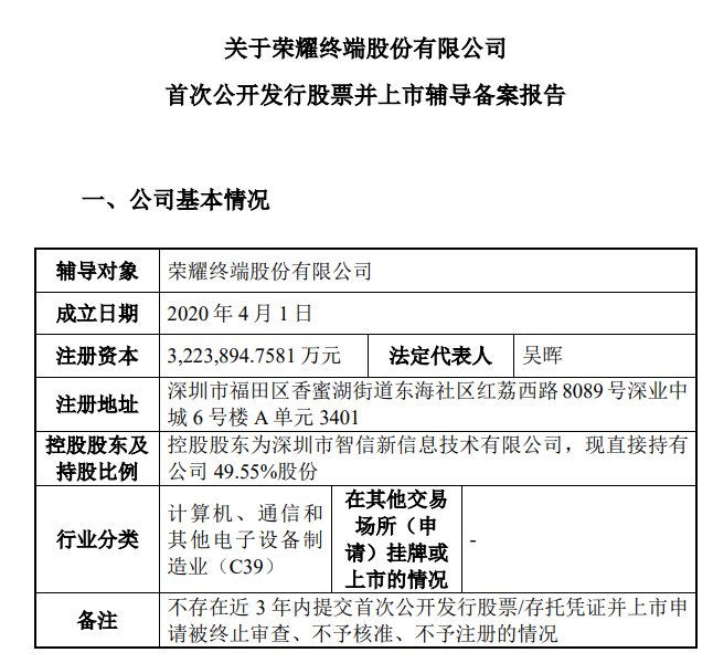 IPO大消息！荣耀启动上市，“影子股”曝光