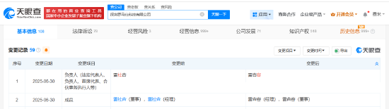 罗马仕变更高管