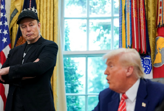 特朗普签署税收和支出法案后 马斯克宣布成立“美国党”