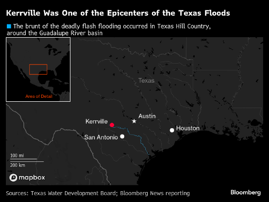 得克萨斯州洪水死亡人数超 50 人,恶劣天气或持续