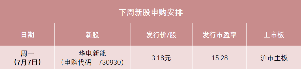 新能源巨头来了！华电新能7月7日申购 可能成为今年最容易中签的新股