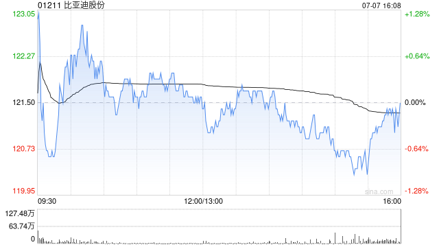 大摩：维持比亚迪股份目标价146港元 评级“增持”