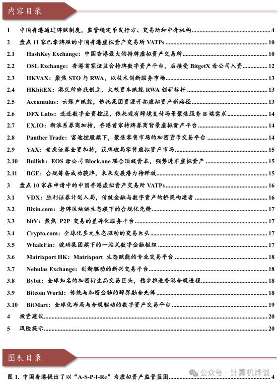 财通计算机 · Fintech系列二 | 一文读懂香港虚拟资产相关牌照