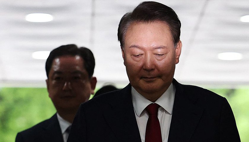 尹锡悦再次被捕：关入首尔看守所，检方调查扩大到外患罪