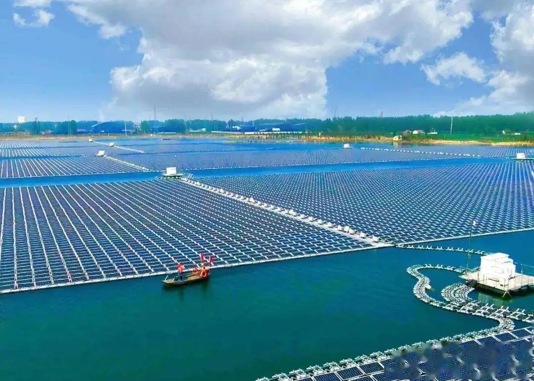 中国大金250兆瓦水上光伏+渔业综合项目全面启动