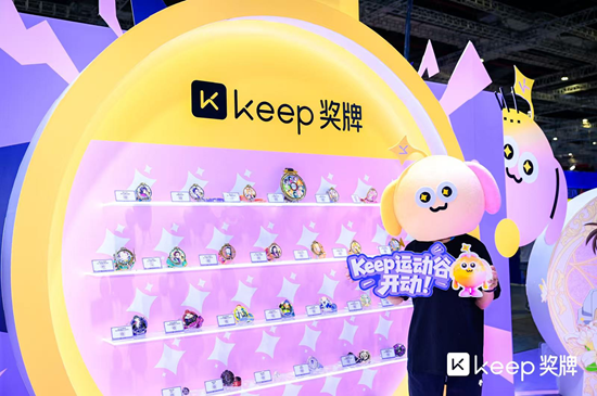 Keep奖牌闪耀BW,跨次元引领运动潮流