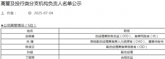 德邦证券武晓春任总经理 原总裁左畅降职到子公司去了？
