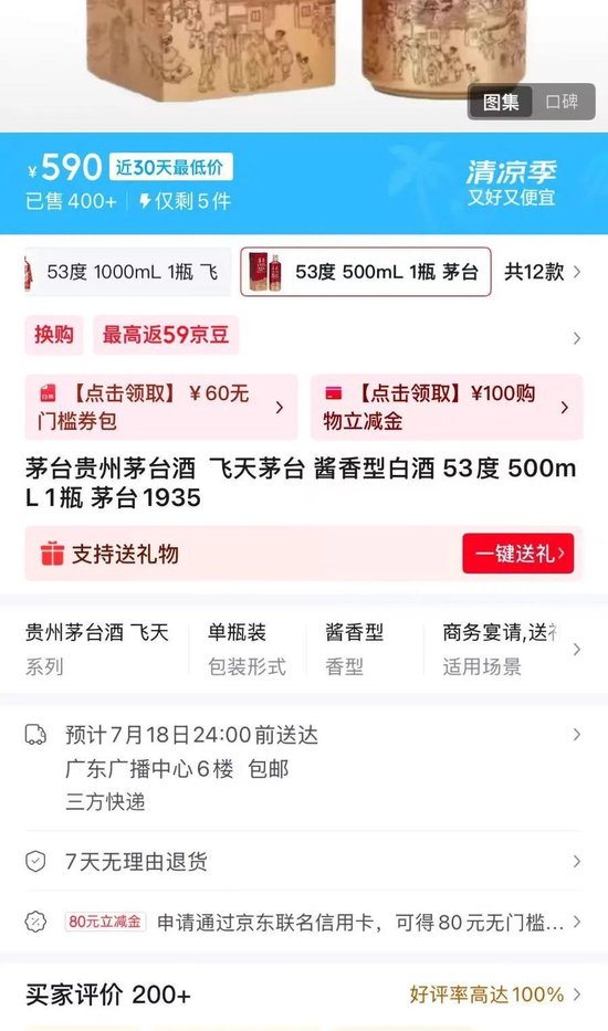 价格腰斩！茅台1935跌破600元，曾被炒至1899元