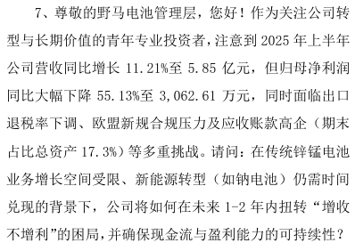 财说丨增收不增利困局难解，野马电池75倍市盈率下的贴牌之殇