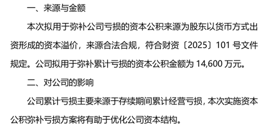 险企首例！新规落地，安盟财险1.46亿资本公积补亏优化结构，行业再添新财务工具应用范例