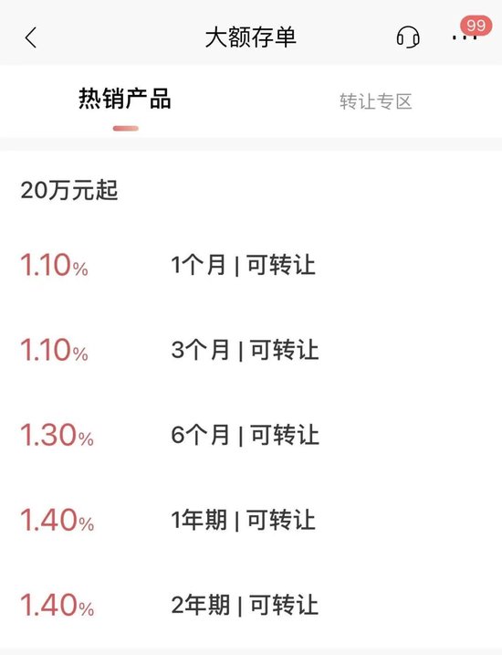 长期限存款产品正在“撤离”？