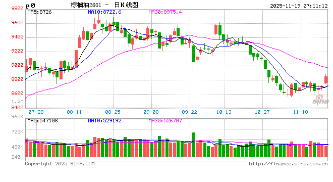 正信期货：棕榈油千点下跌后等待方向指引