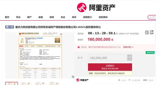 安诚财险股权再上拍卖台，年内多家股东密集离场，高管动荡、业绩承压