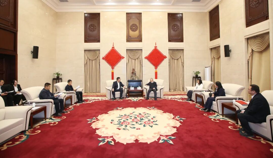 金川集团与中国人保集团座谈交流