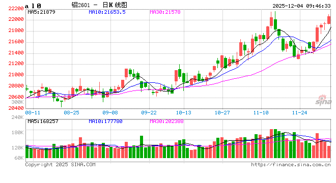 新湖有色（铝）12月报：铝价高位波动，氧化铝重心下移