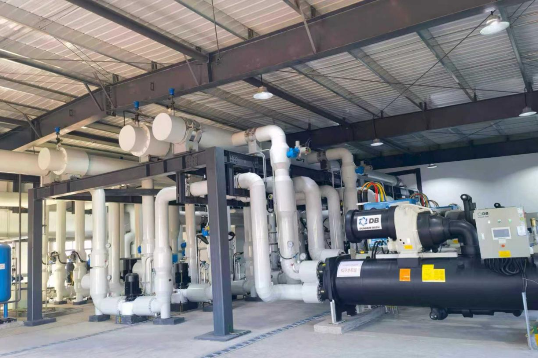 国家电投江西公司贵电分公司城东区集中供能工程项目正式投运